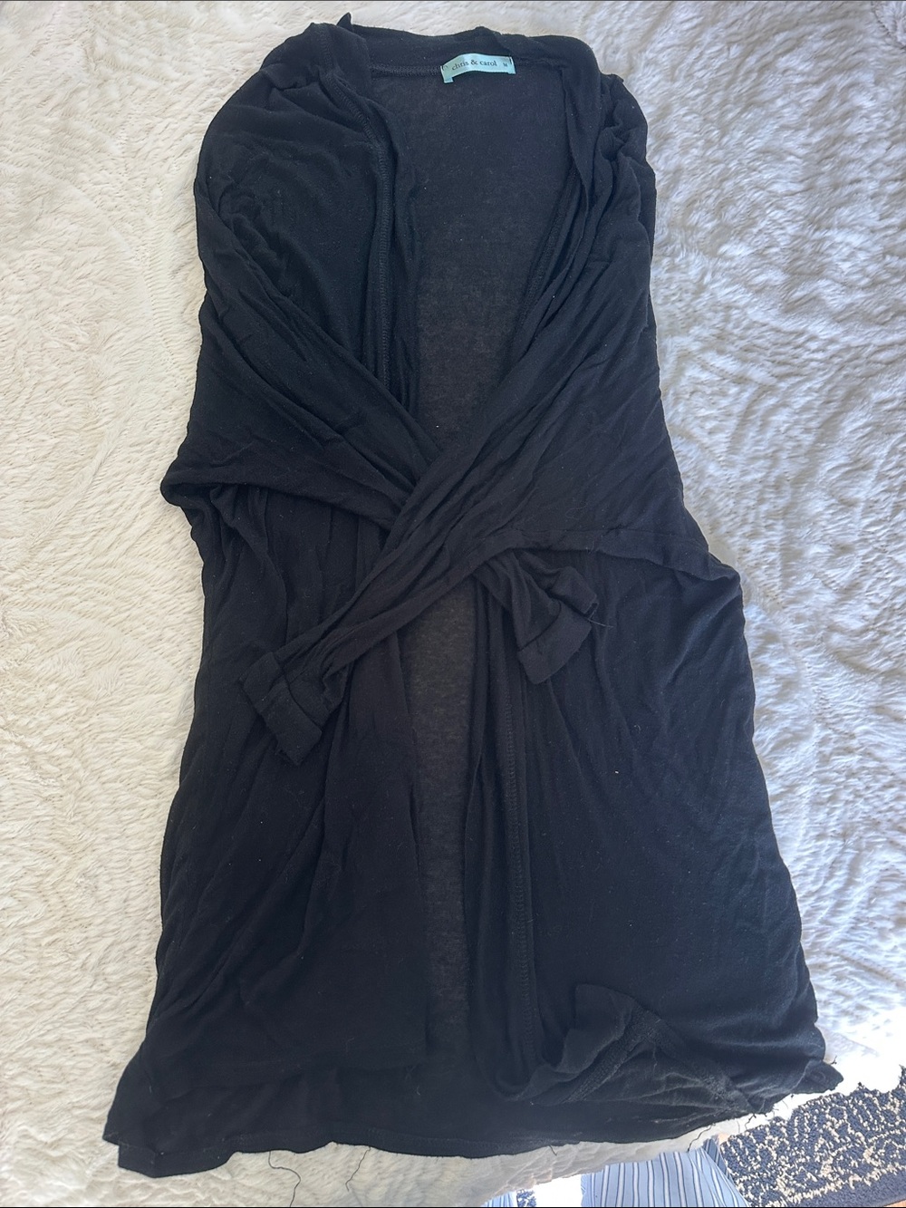 Chris & Carol Black Women's Sweater
